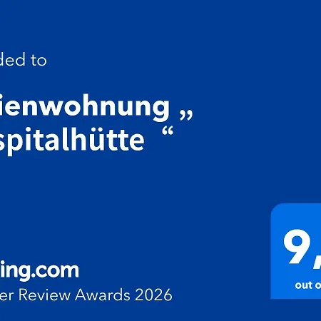 Ferienwohnung „ Hospitalhütte“